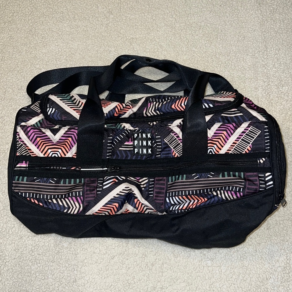 PINK Colorful Arizona Print Duffel/Gym Bag